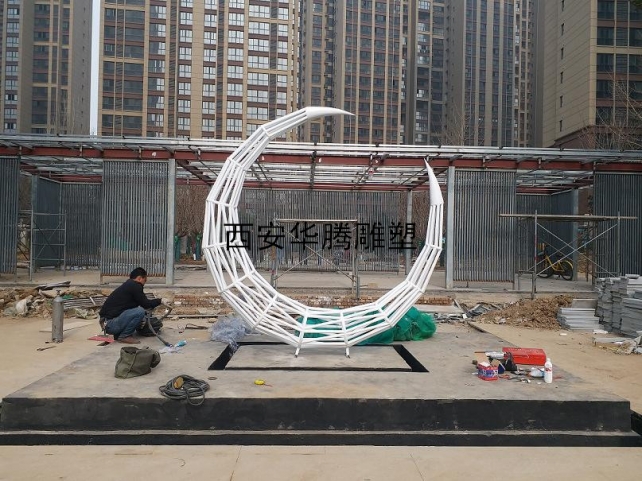 西安不锈钢雕塑公司